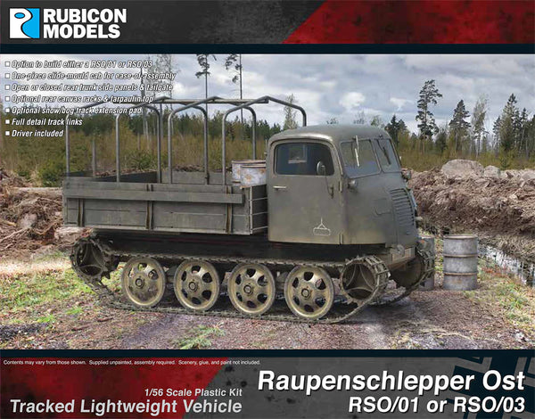 Rubicon Models - Raupenschlepper Ost – RSO/01 or RSO/03
