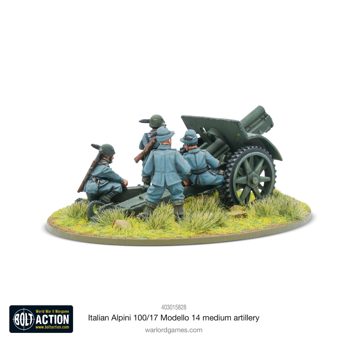 Warlord Games Italian Army 100/17 Modello 14 Medium Artillery – Bolt Action Miniature, 2022, WWII