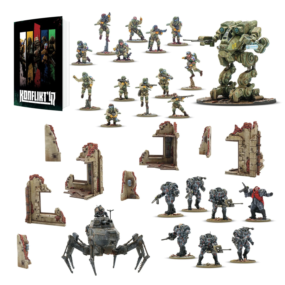Konflikt '47 Nachtalben Squad NEW (Warlord