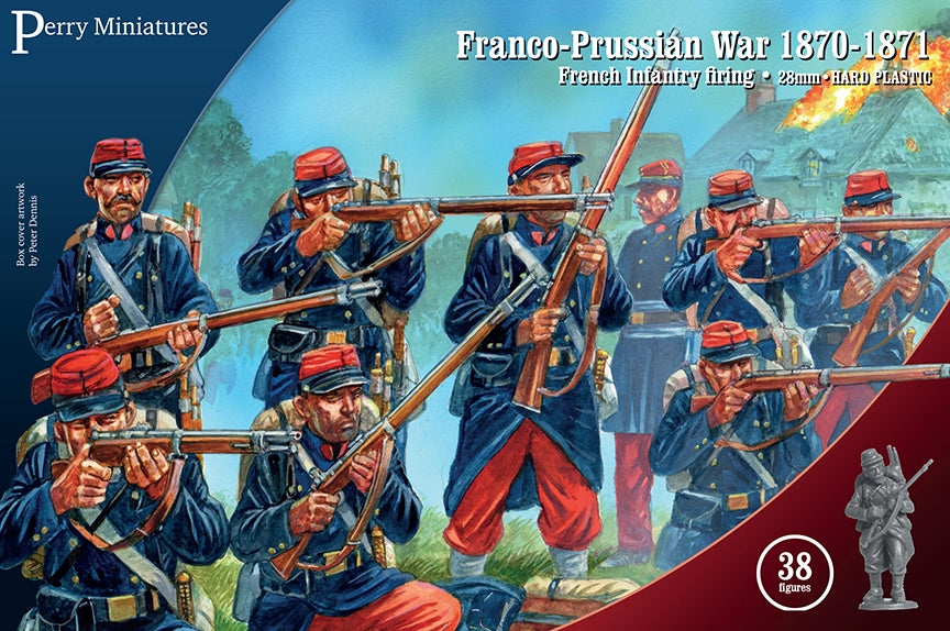 Figurine 54 Mm Guerre Franco-Prussienne 1870 - Team Miniature - Soldat Tirant à Genou