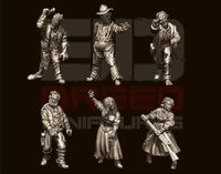 Weird Wild West Miniatures: Zombies