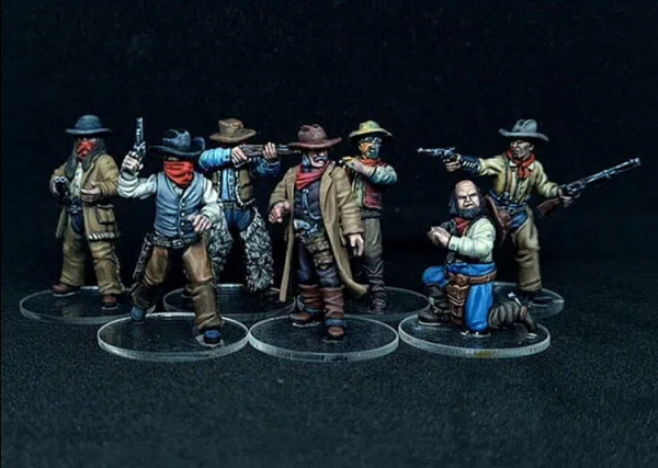 Wild West Miniatures: Outlaws