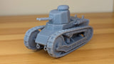 WW2 Light Tank FIAT 3000