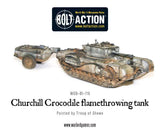 Bolt Action Churchill Crocodile Flamethrowing Tank