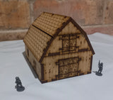 Civil War Woodern Barn 15mm Scale