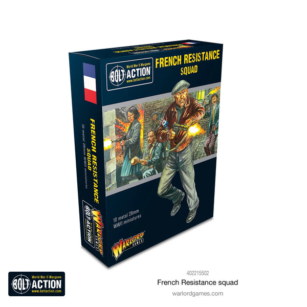 Bolt Action French Resistance Squad-