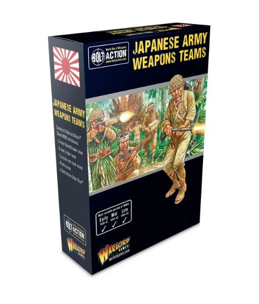 Bolt Action - Japanese Army Weapons Teams
