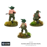 Bolt Action Australian platoon scout team (Pacific)