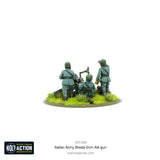 Bolt Action Italian Army Breda 2cm AA Gun -