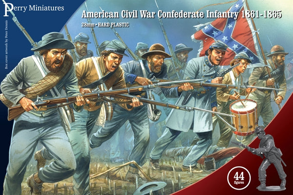 Perry Miniatures - American Civil War Confederate Infantry 1861-1865