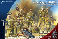WWII German Afrikakorps 1941-1943 (Plastic) Perry Miniature