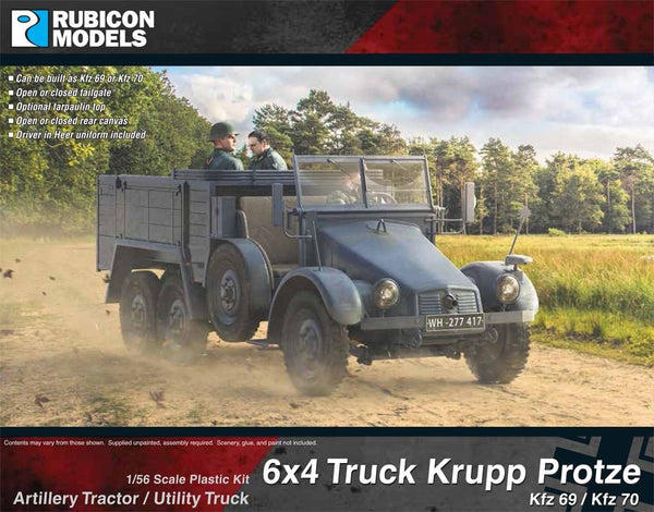 Rubicon Models - 6x4 Truck Krupp Protze Artillery Tractor / Utility Truck