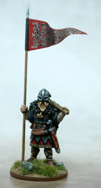Saga - War Banners - Viking War Banner & Bearer
