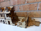 Ruined 2 Storey Normandy Building 28mm Scale