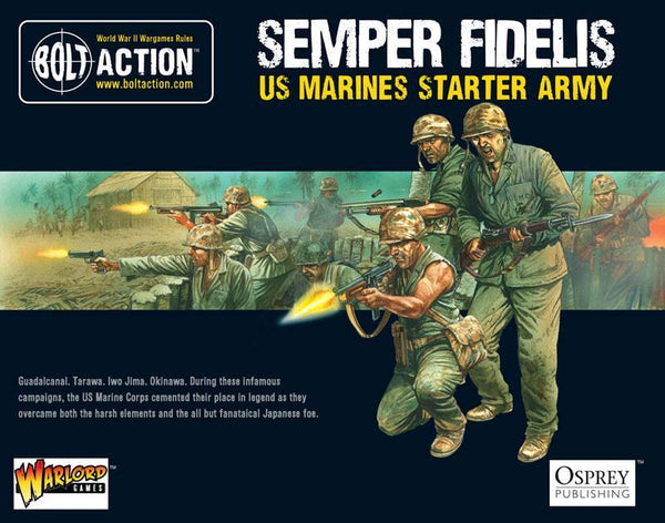 Bolt Action Starter Army - Semper Fidelis - US Marines