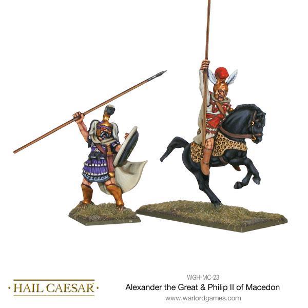 Hail Caesar Alexander the Great & Philip II of Macedon -