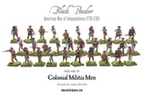 American War of Independence: Colonial Militia Men