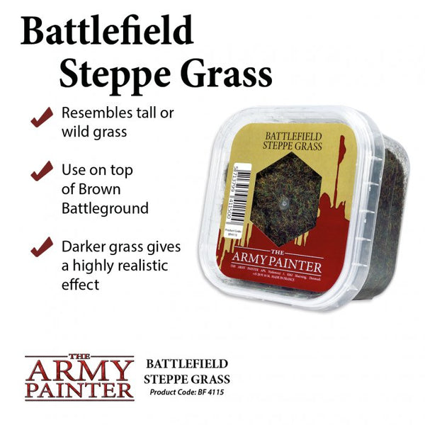 Army Painter - Battlefield Steppe Grass Basing