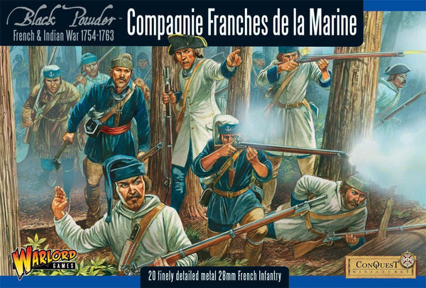 French Indian War 1754-1763: French Compagnie de la Marine