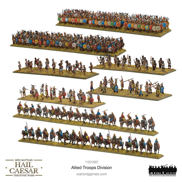 Epic Battles: Hail Caesar - Allied Troops Division Preorder