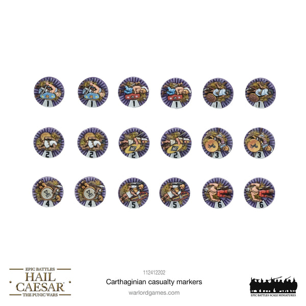 Epic Battles: Hail Caesar - Carthaginian Casualty Markers Preorder
