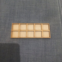 Movement Tray Builder: Converter 20mm to 25mm Square