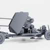 WW2 37mm Flak 43 Zwilling on Transport