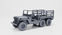 WW2 Willys 6x6 MT-TUG (super Jeep)