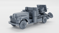 WW2 Chevrolet WD 30 CWT truck (1.5 tons) - 2-Pdr QF Portee