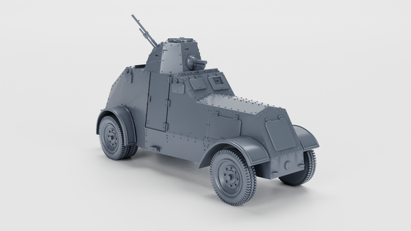 WW2 Heavy Armored car Wz.29 Ursus