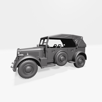 WW2 Kfz.15 Horch 901 (closed roof)