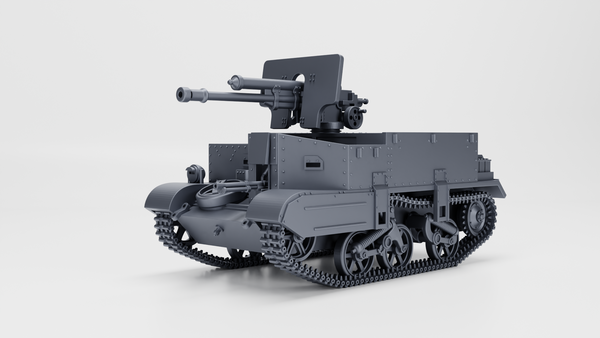 WW2 Panzerjager Bren 731(e) 4.7cm PaK 188(h)