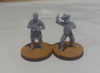 Wild West Miniatures: Saloon Townsfolk