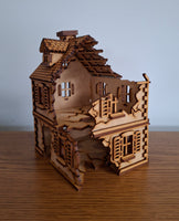 Ruined House 28mm Scale