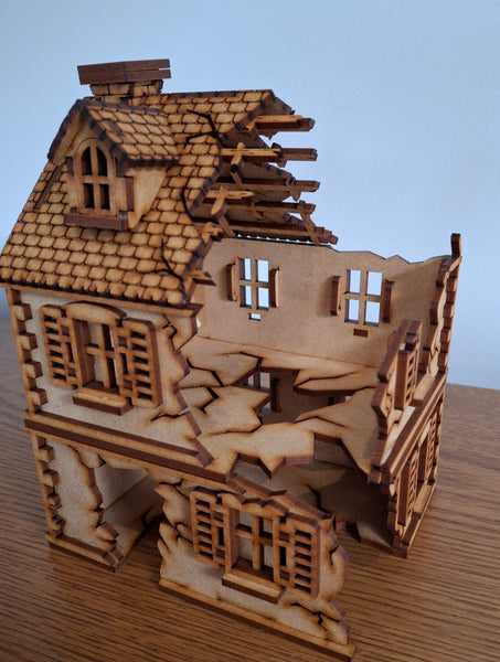 Ruined House 28mm Scale