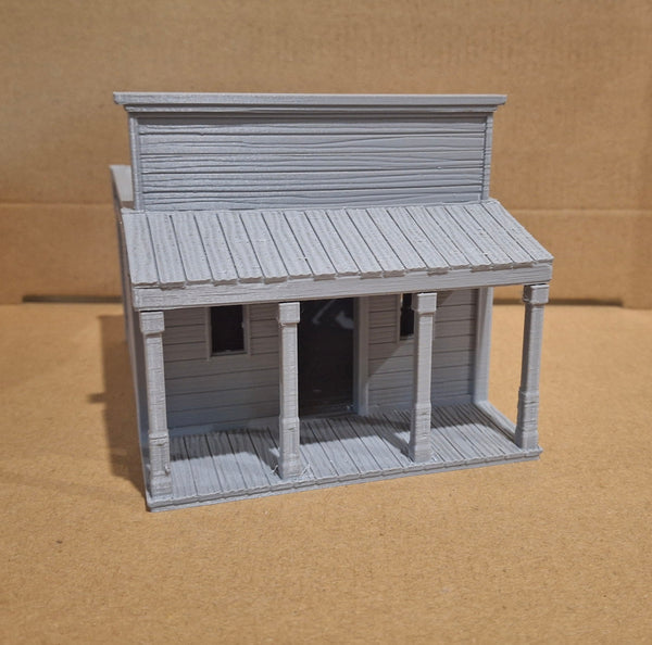 Wild West: Single Storey Building (Plastic)