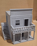 Wild West: Two Storey Building (Plastic)