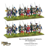 Pike and Shotte Landsknecht Starter Army