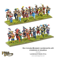 Pike and Shotte Landsknecht Starter Army