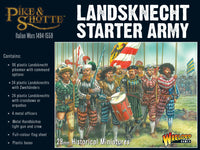 Pike and Shotte Landsknecht Starter Army