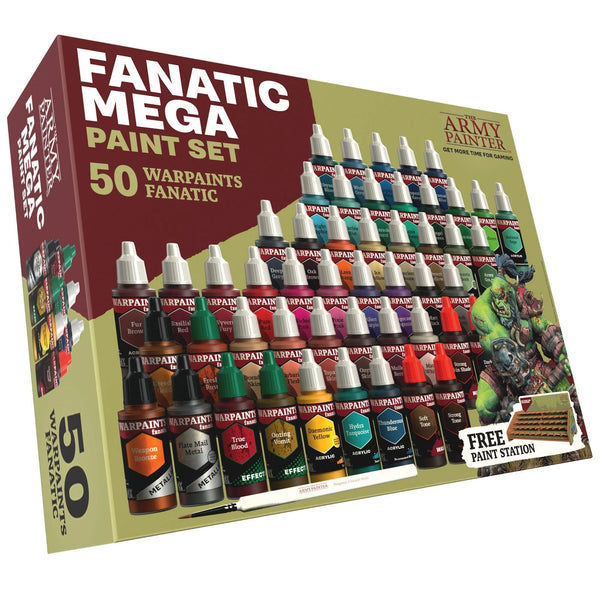 Army Painter Warpaints Fanatic Mega Paint Set - Preorder