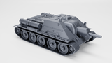 WW2 SU-122 Self-Propelled Howitzer
