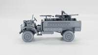 WW2 Ford F-30 LRDG with Bofors 37mm