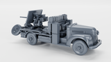 WW2 Chevrolet WD 30 CWT truck (1.5 tons) - 2-Pdr QF Portee