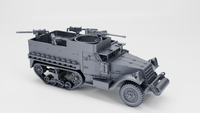 WW2 M9A1 Half-track
