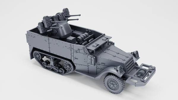 WW2 М16А1 Half-track MGMC
