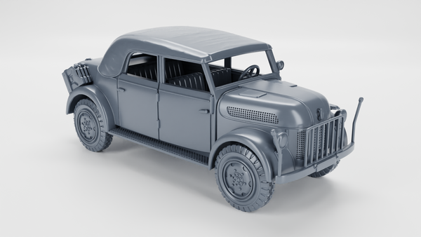 WW2 Steyr 1500 Command car (closed roof)