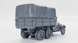 WW2 ZIS-6 Army Cargo Truck (6×4)