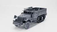 WW2 M4 Half-track - Mortar Carrier