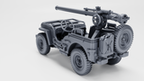 WW2 Jeep Willys anti-tank
